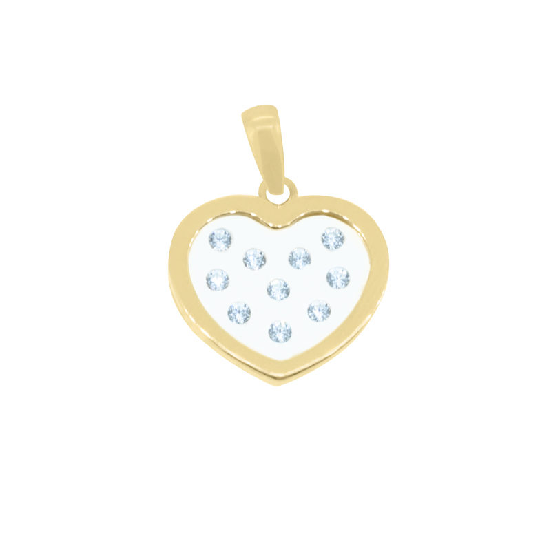 Colgante Oro 18K Corazón