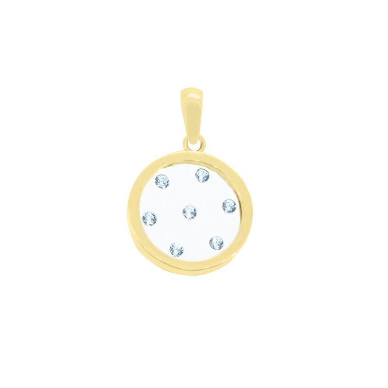 Colgante Oro 18K Círculo