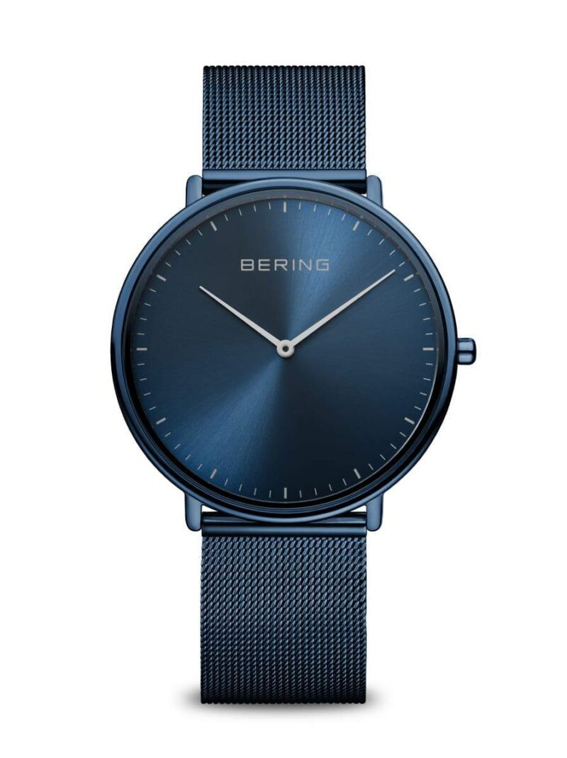 Reloj de Hombre con esfera azul y brazalete azul BERING