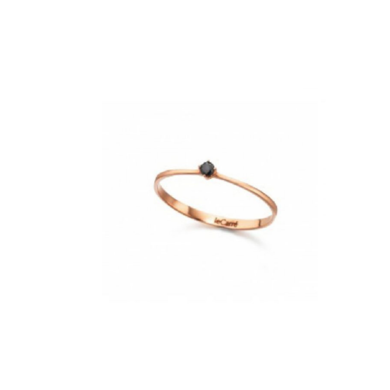 ANILLO ORO ROSA DIAMANTE BLACK	LeCarré