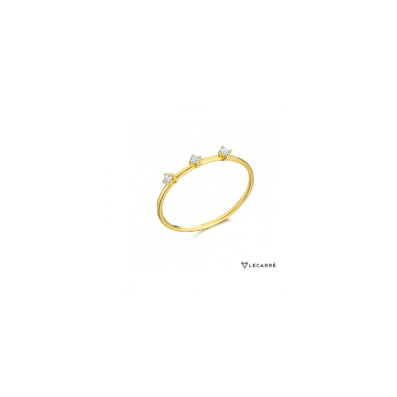 ANILLO TRINITY ORO DIAMANTES	LeCarré