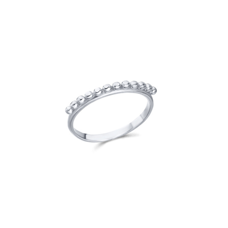 ANILLO 12 BOLITAS RODIO LeCarré
