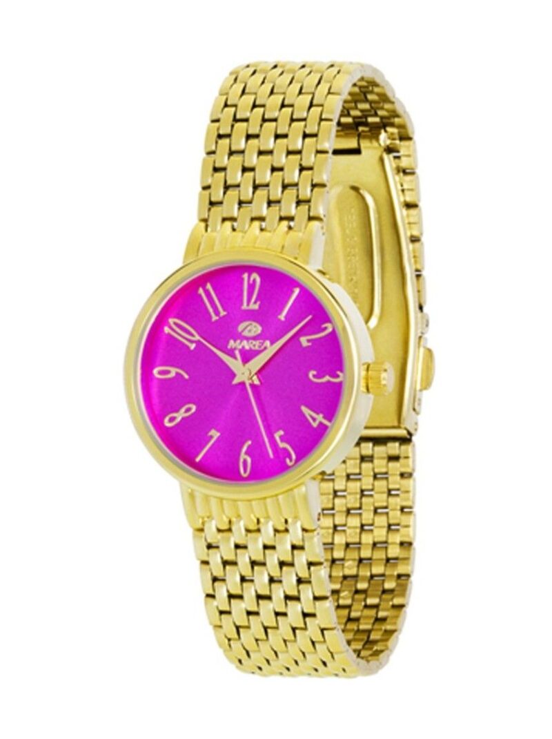 Reloj Marea dorado acero ip rosa
