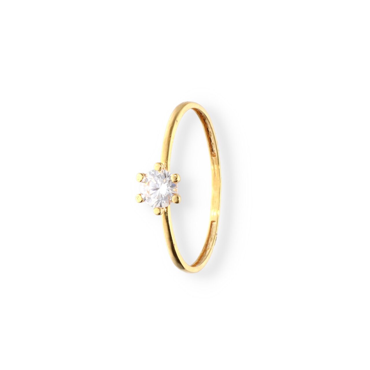 SORTIJA ORO 18K CIRCONITA GARRAS - Imagen 2