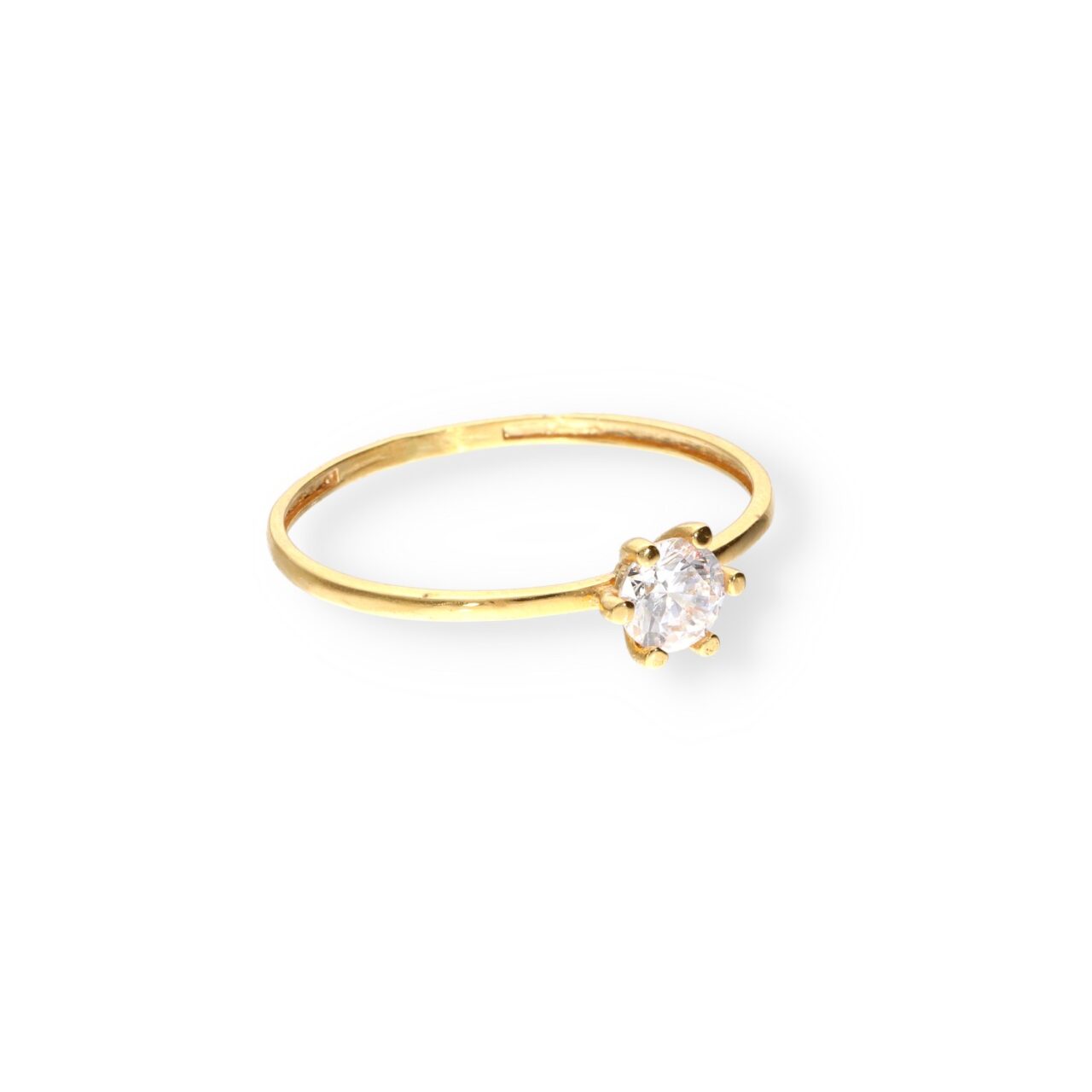 SORTIJA ORO 18K CIRCONITA GARRAS - Imagen 3