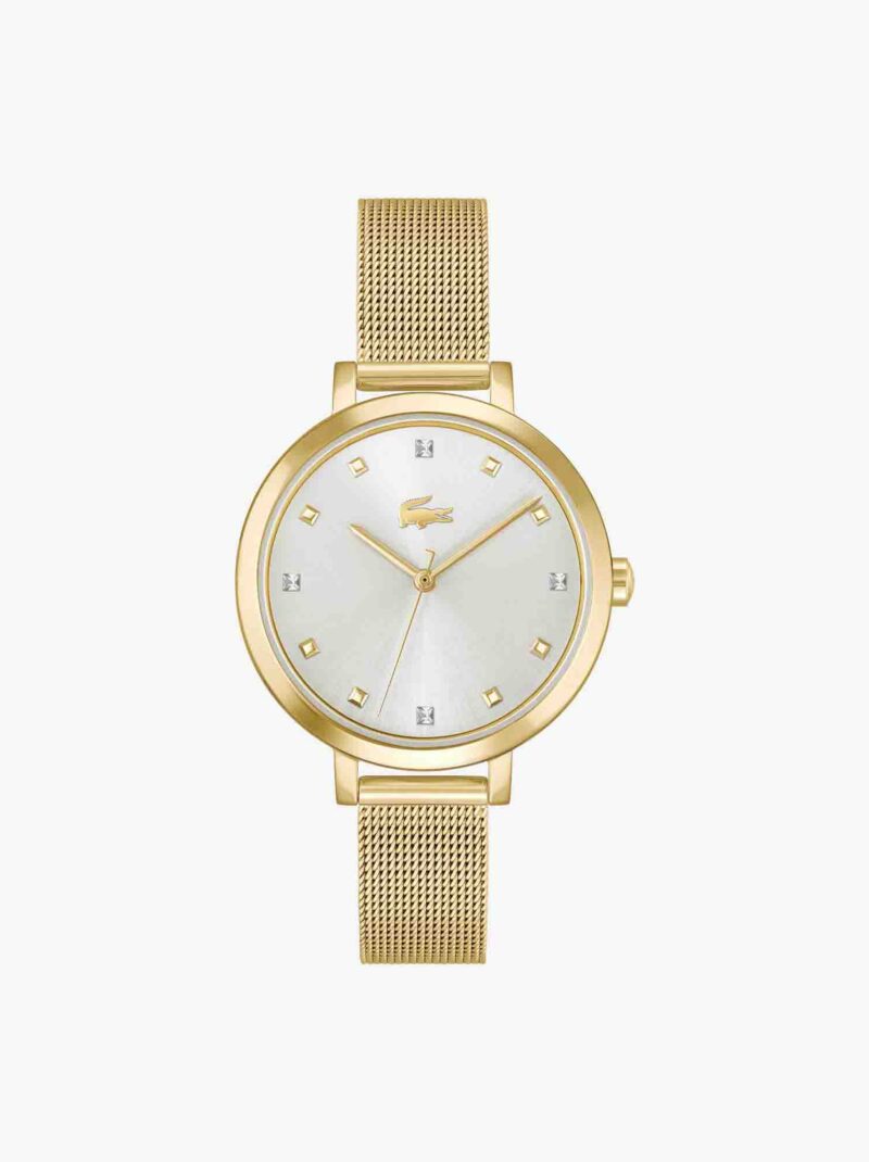 Reloj Lacoste de acero inoxidable con chapado de iones Riga