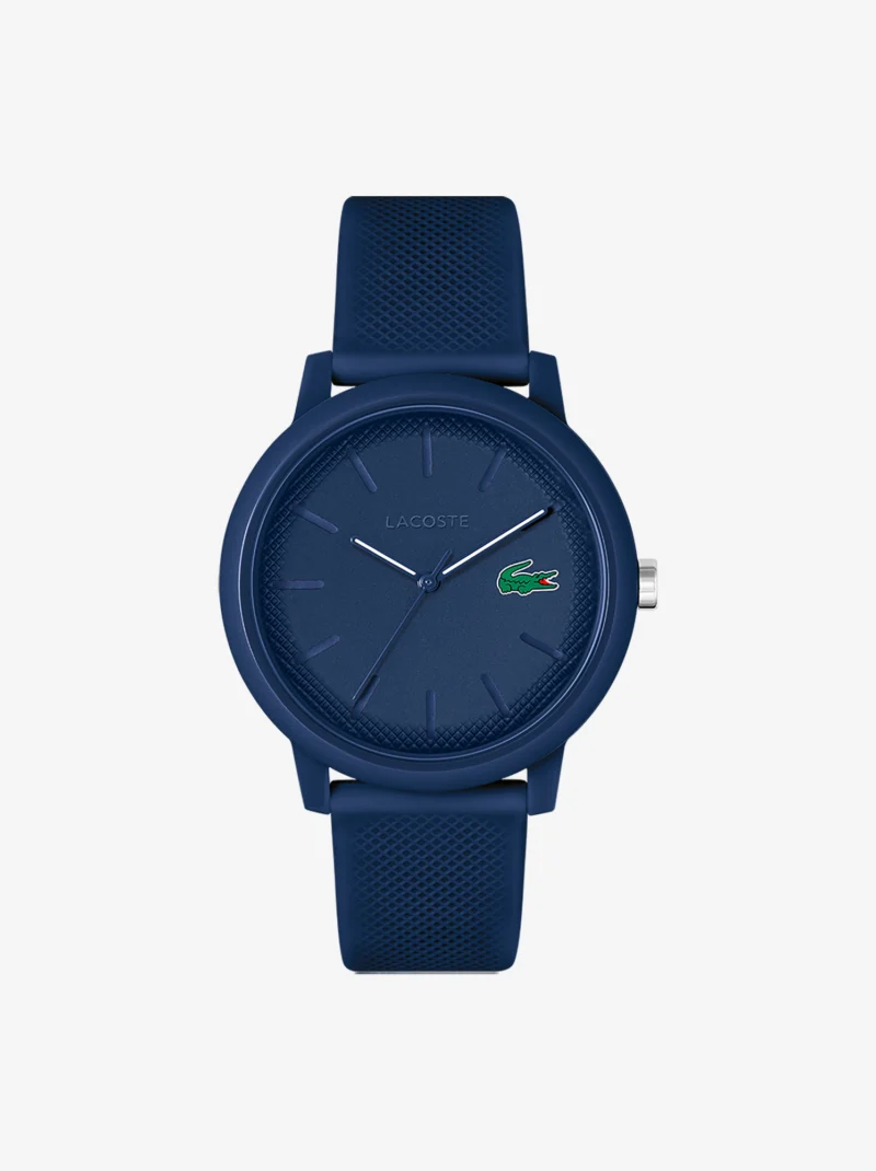 Reloj de hombre Lacoste.12.12 con correa de silicona azul