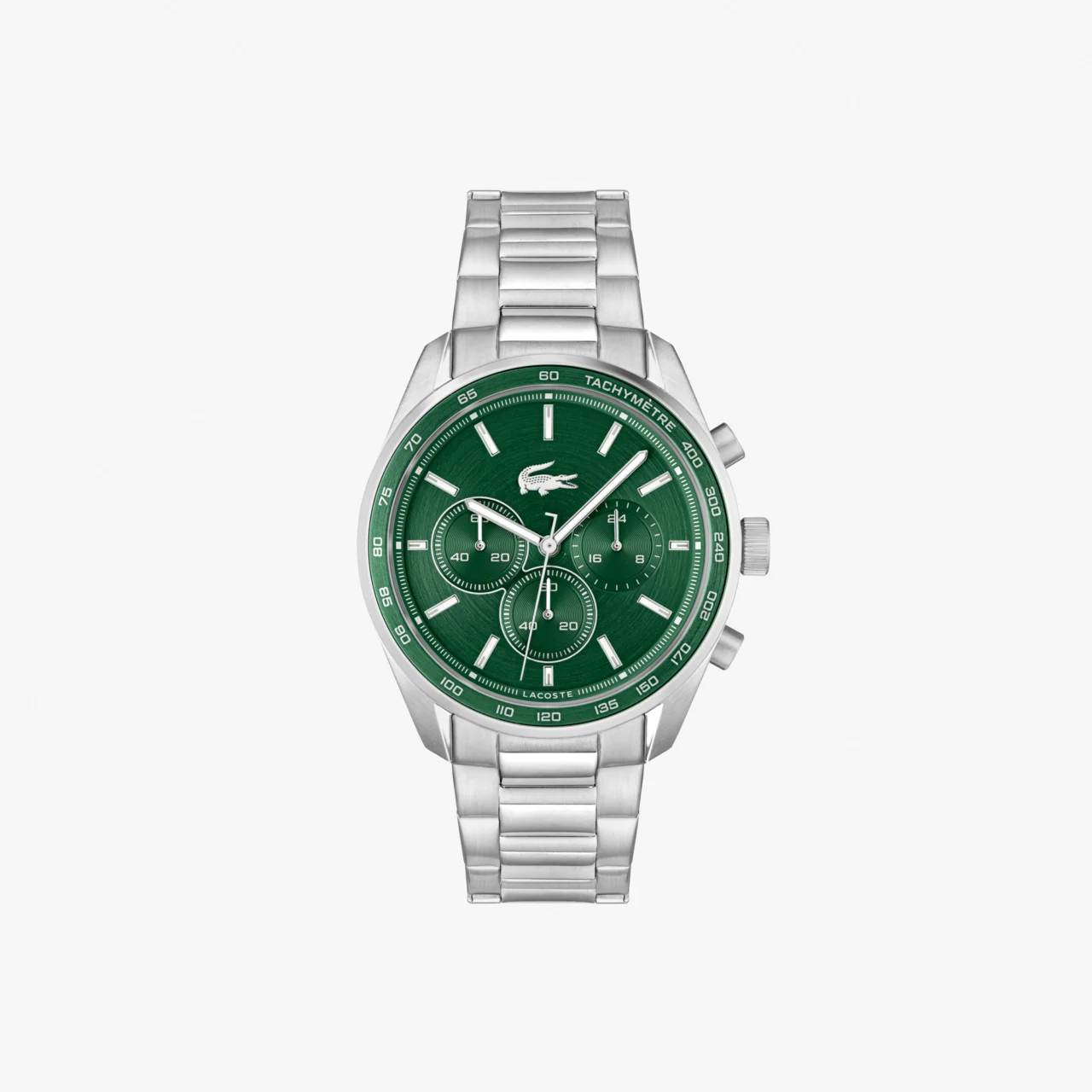 Reloj Boston Lacoste de acero inoxidable con cronógrafo