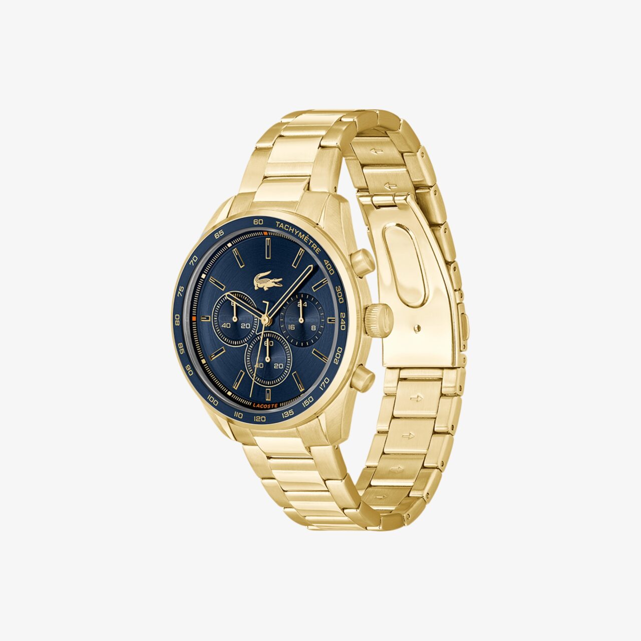 Reloj Lacoste cronógrafo de acero inoxidable con chapado de iones Boston - Imagen 2