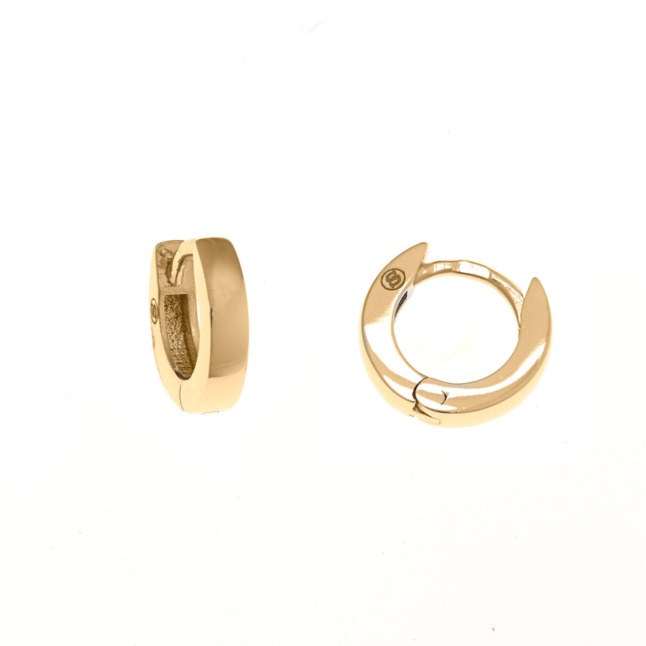 PENDIENTES PLATA O CHAPADO DORADO ARO MEDIANOS VARIOS SALVATORE - Imagen 3