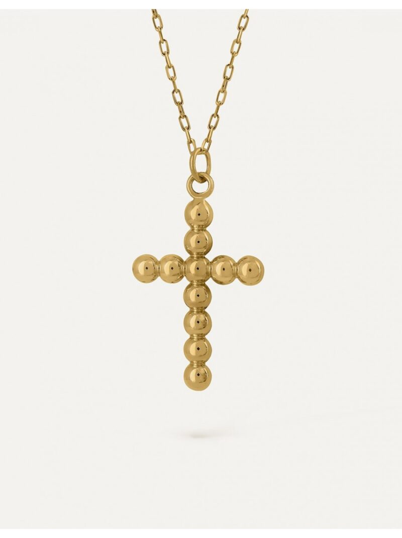 COLGANTE CRUZ BOLITAS ORO 9K BEA SOLDADO