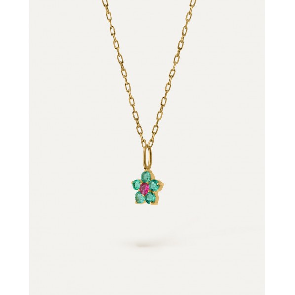 COLGANTE NATURAL FLOWER ORO 9K BEA SOLDADO