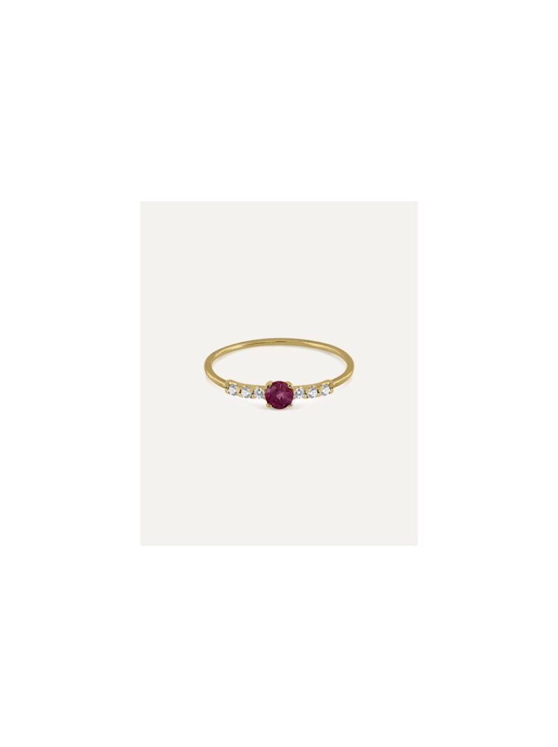 ANILLO MI REINA RUBÍ ORO 9K BEA SOLDADO