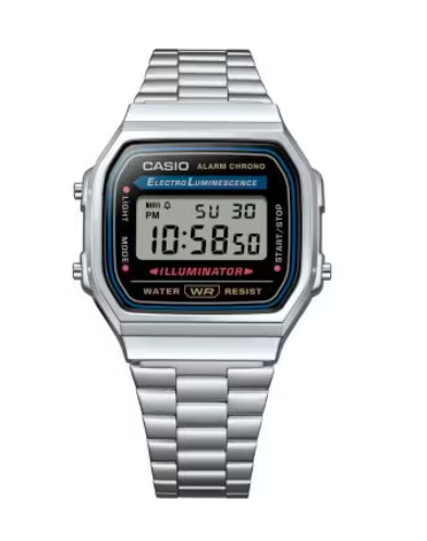 RELOJ CASIO DIGITAL A168WA-1YES