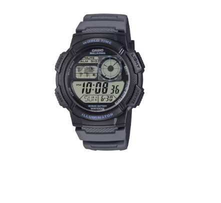 RELOJ CASIO SPORT RESINA NEGRA AE-1000W-8AVEF